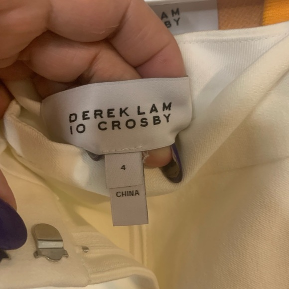 New Derek Lam 10 Crosby cropped pants. High quality designer pants. Size 4 - Picture 3 of 3